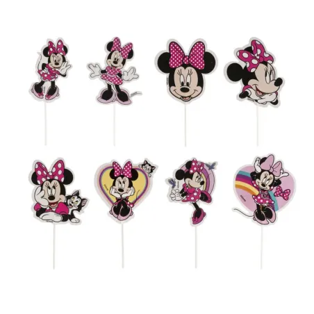 Cake topper Minnie Mouse, 16 pieces