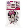 Cake topper Minnie Mouse, 16 pezzi