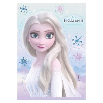 Esspapier Aufleger Frozen, 7 Stück