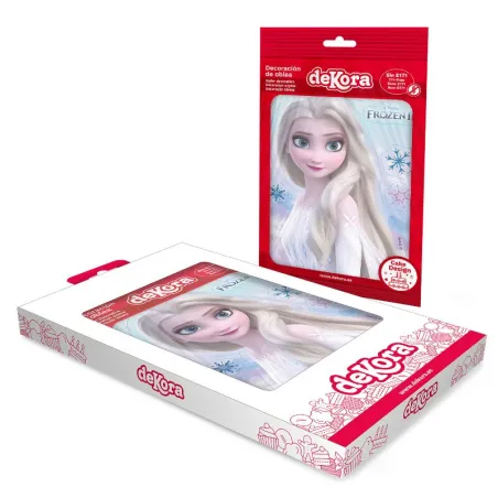 Topper di carta commestibili Frozen, 7 pezzi