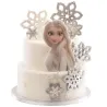Topper di carta commestibili Frozen, 7 pezzi