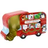 Santa Bus cookie tin, 190 x 155 x 70 mm
