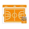 Campo da basket a stencil, 30 x 20 cm