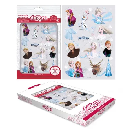 Garniture comestible Frozen 2, 12 pièces
