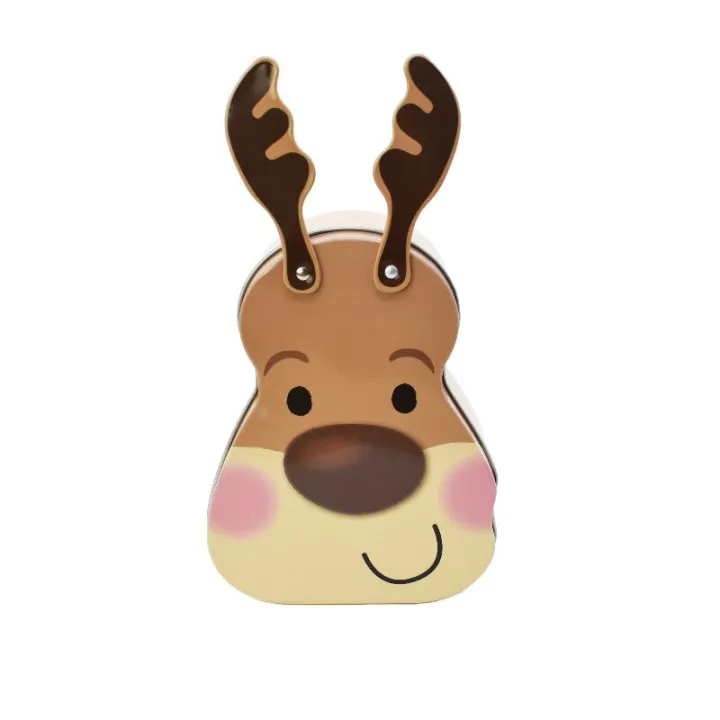 Guetzli tin moose with movable antlers, 60 x 115 x 148 mm