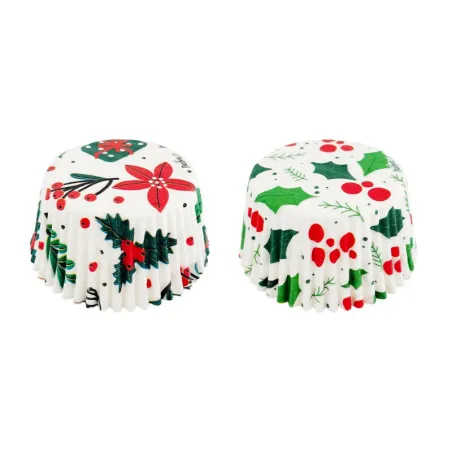 Cupcake molds holly, 36 pieces