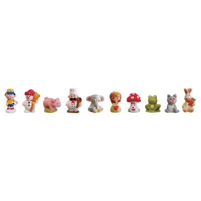 Dreikönigsfiguren Glücksbringer, Set à 10 Stück