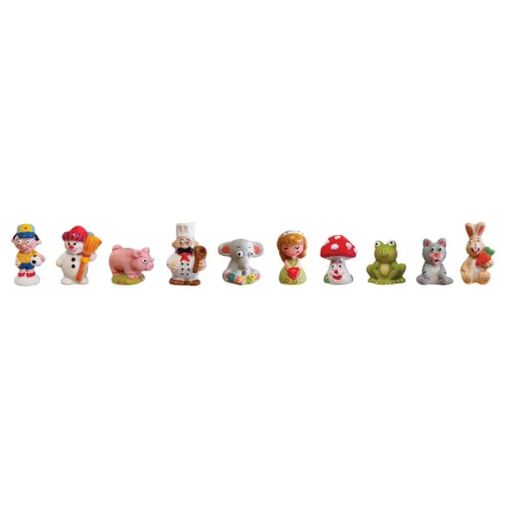 Dreikönigsfiguren Glücksbringer, Set à 10 Stück