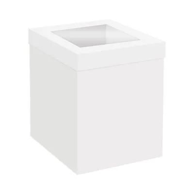 Weisse Tortenschachtel 25.4 x 25.4 x 25.4 cm