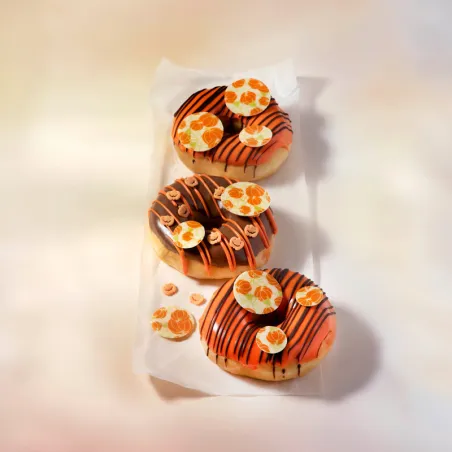 Chocolate tattoo pumpkins