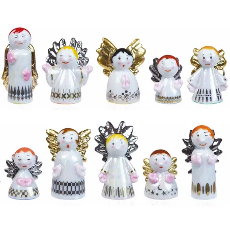 Dreikönigsfiguren Engel, Set à 10 Stück