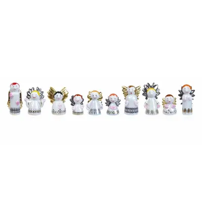 Dreikönigsfiguren Engel, Set à 10 Stück