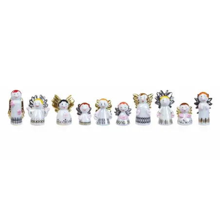 Epiphany angel figurines, set of 10 pieces