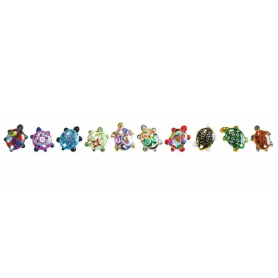 Dreikönigsfiguren Schildkröten, Set à 10 Stück