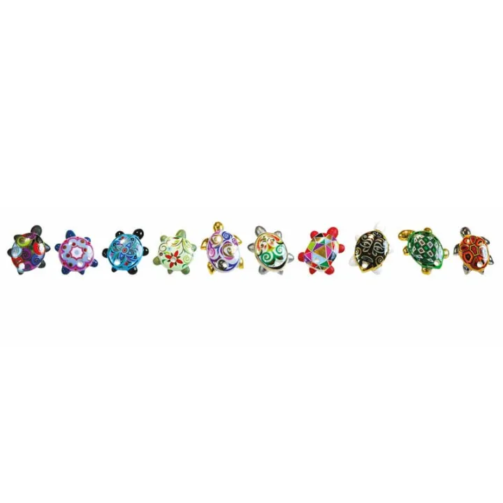 Dreikönigsfiguren Schildkröten, Set à 10 Stück
