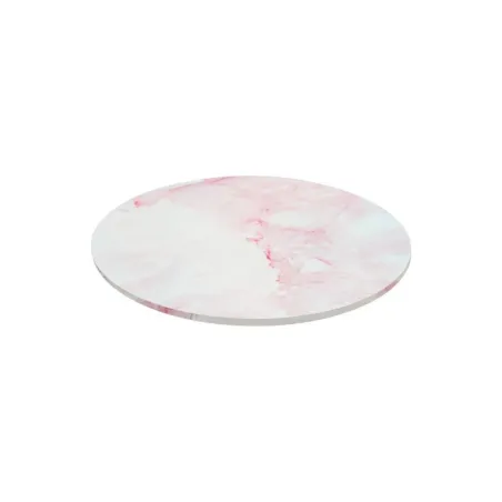 Plateau à gâteau rond Ø 25 cm, argent