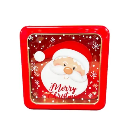 Scatola per biscotti Santa Bus, 190 x 155 x 70 mm