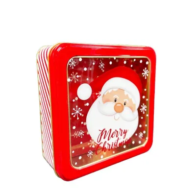 Scatola per biscotti Santa Bus, 190 x 155 x 70 mm