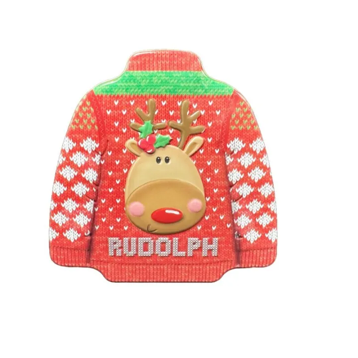 Cookie Tin Santa Bus, 190 x 155 x 70 mm