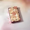Chocolate tattoo red hearts