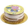 Cake topper in carta commestibile Peppa Pig, Ø 15,5 cm