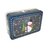 Cookie tin with window Let it snow, 192 x 131 x 57 mm