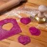 Professional pasta stamp heart shape