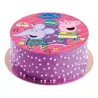 Cake topper made of edible paper Peppa Pig Party, Ø 20 cm