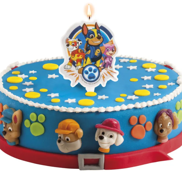 Kerze Paw Patrol 2D, 7 cm