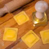Timbro professionale per ravioli, quadrato, 60 x 60 mm