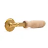 Professional pasta dough wheel serrated edge, 3 mm