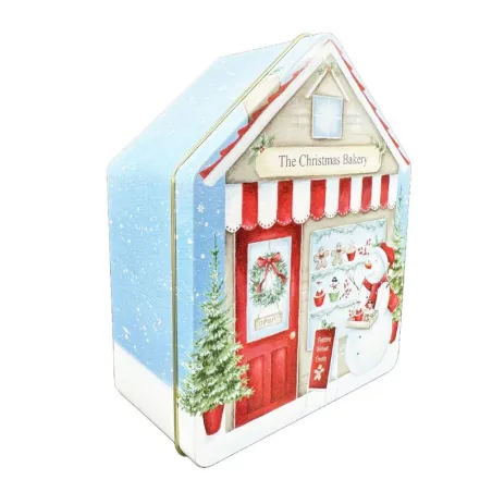 Boîte à biscuits Boulangerie de Noël, 160 x 80 x 195 mm
