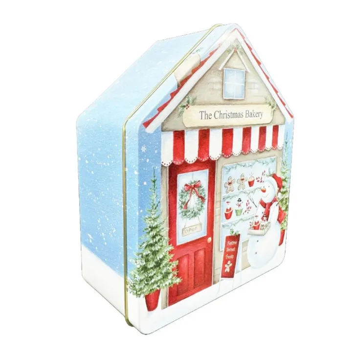 Boîte à biscuits Boulangerie de Noël, 160 x 80 x 195 mm