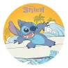 Dessus de gâteau en papier à manger Stitch Surfing, Ø 20 cm