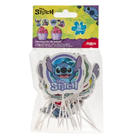 Cake topper stitch, 16 pieces