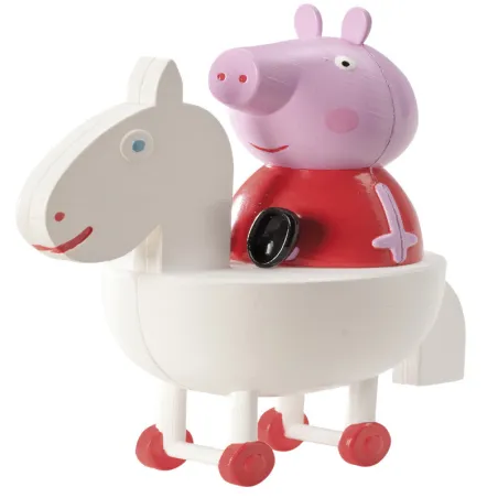 Peppa Pig Horse play figure as a cake topper