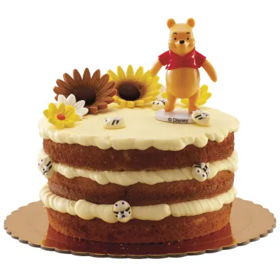 Disney play figure Winnie the Pooh as a cake topper