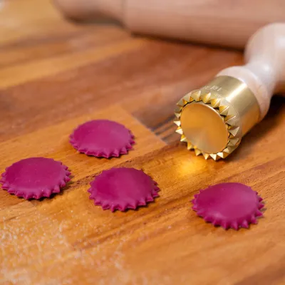 Professional Girasoli ravioli stamp, Ø 38 mm