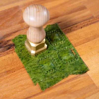 Professional ravioli stamp, square, 35 x 35 mm