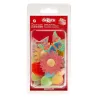 Eating paper decoration Happy Birthday, 8 pieces