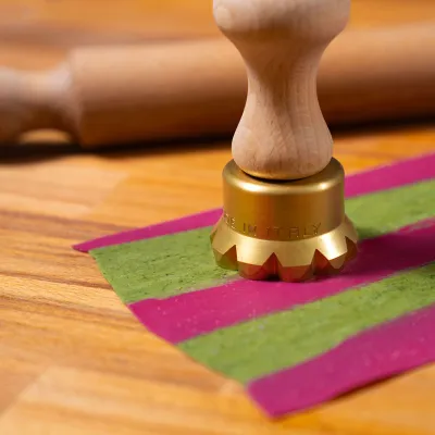 Profi Ravioli-Stempel Blume, Ø 50 mm