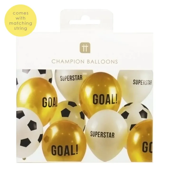 Palloni da calcio per feste, 12 pezzi