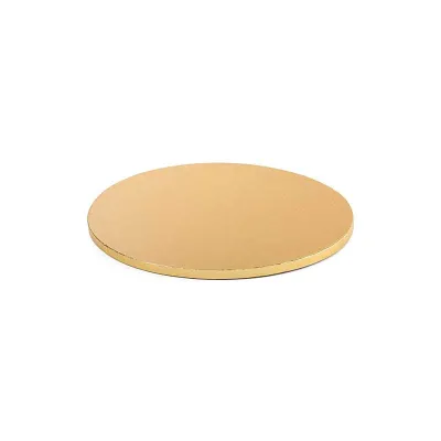 Tortenplatte rund Ø 25 cm, Gold
