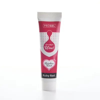 Progel Gelfarbe Ruby Rot, 25 g