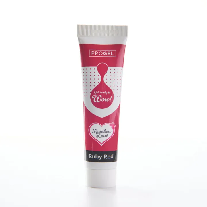 Progel Gelfarbe Ruby Rot, 25 g