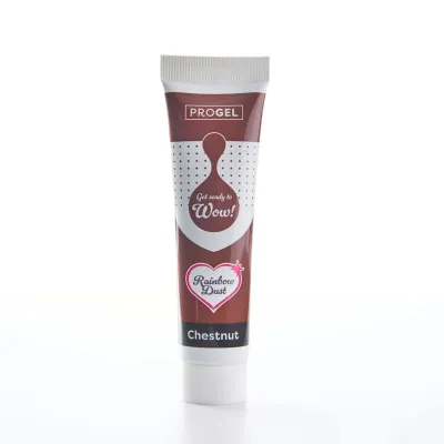 Progel Gelfarbe Kastanien Braun, 25 g