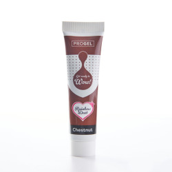 Progel gel colore marrone castagna, 25 g