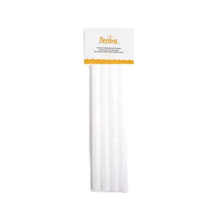Supporti per torte in plastica Ø 18 mm, 4 pezzi