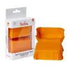 Astucci di carta per mini torte arancione, 36 pezzi