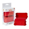 Astucci di carta per mini torte rossi, 36 pezzi